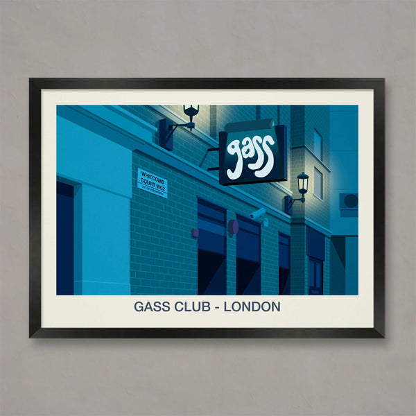 THE GASS CLUB POSTER