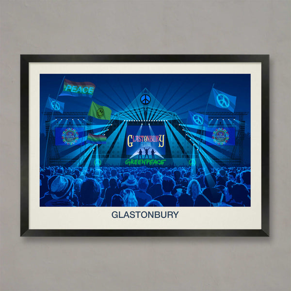 GLASTONBURY FESTIVAL POSTER