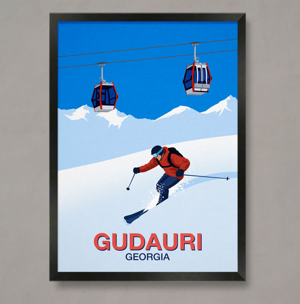 Affiche de ski de Squaw Valley