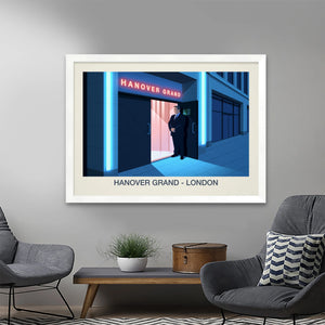 Hanover Grand Nightclub Poster Steve Ash illustration