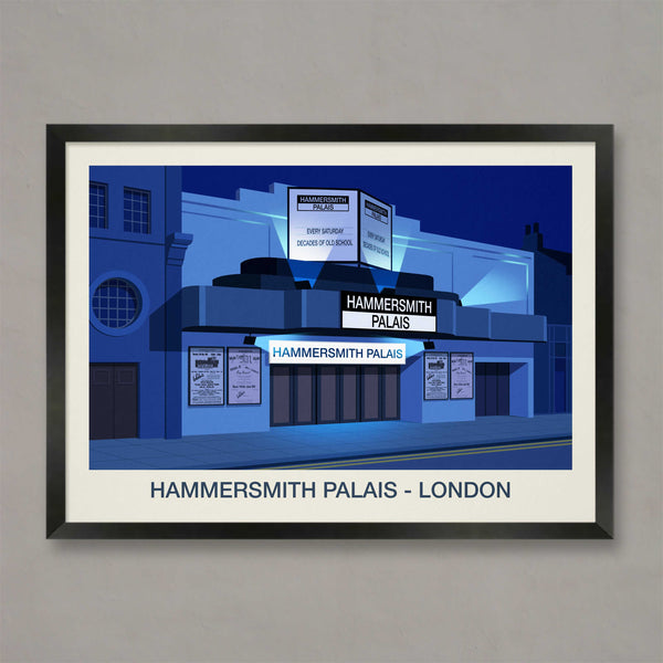 THE HAMMERSMITH PALAIS VENUE POSTER