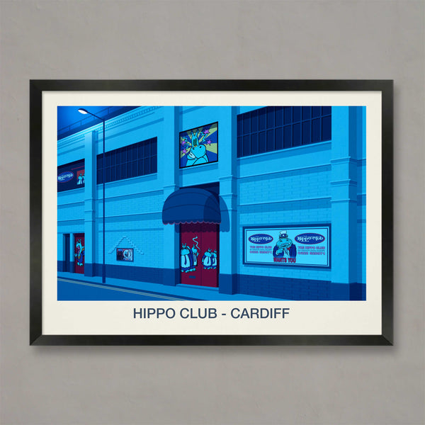 HIPPO CLUB POSTER