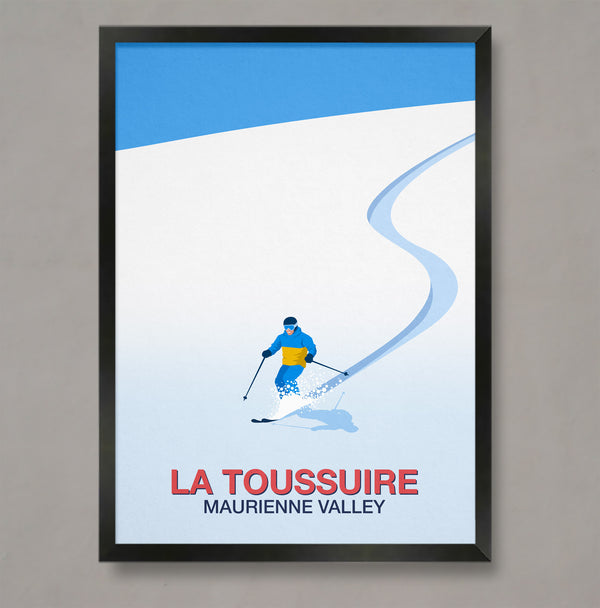 La Toussuire Ski Resort Poster