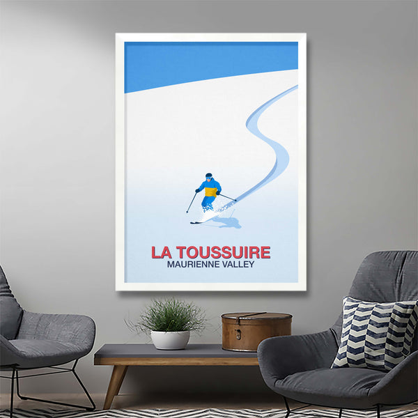 La Toussuire Ski Resort Poster