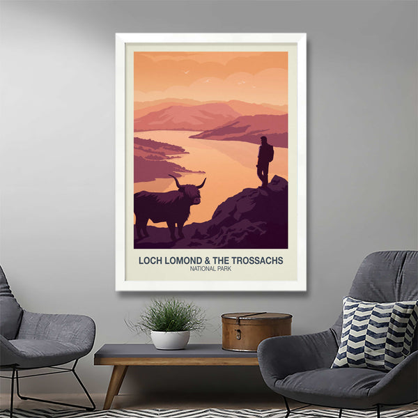 Loch Lomond & The Trossachs National Park Poster