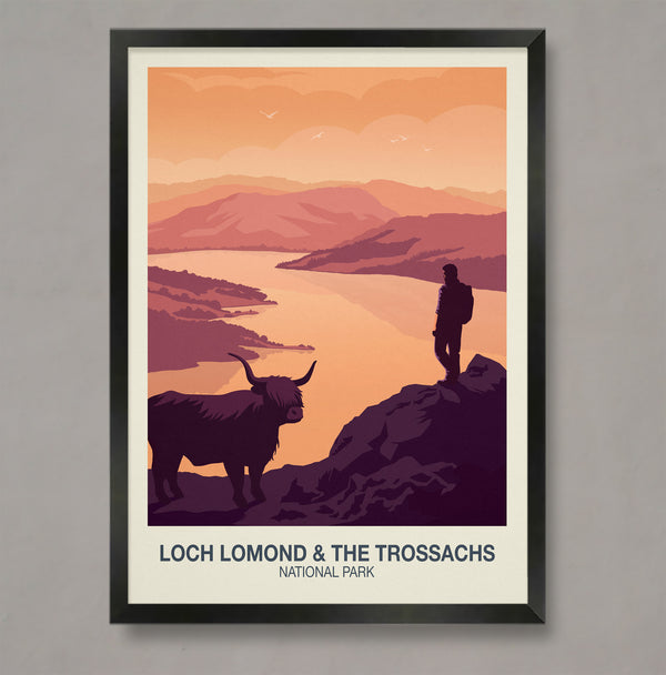 Loch Lomond & The Trossachs National Park Poster