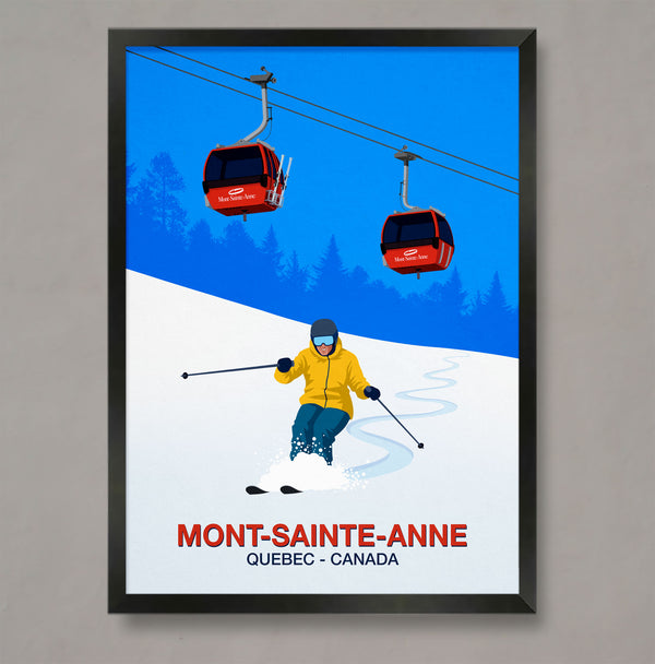 Affiche de ski de Squaw Valley