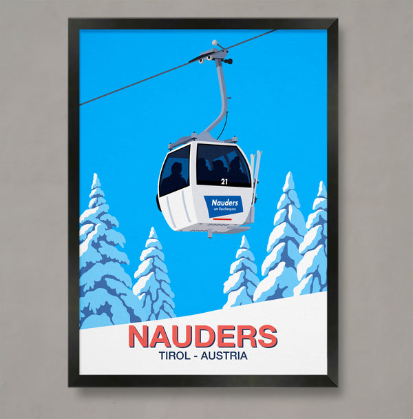 Affiche de ski de Squaw Valley