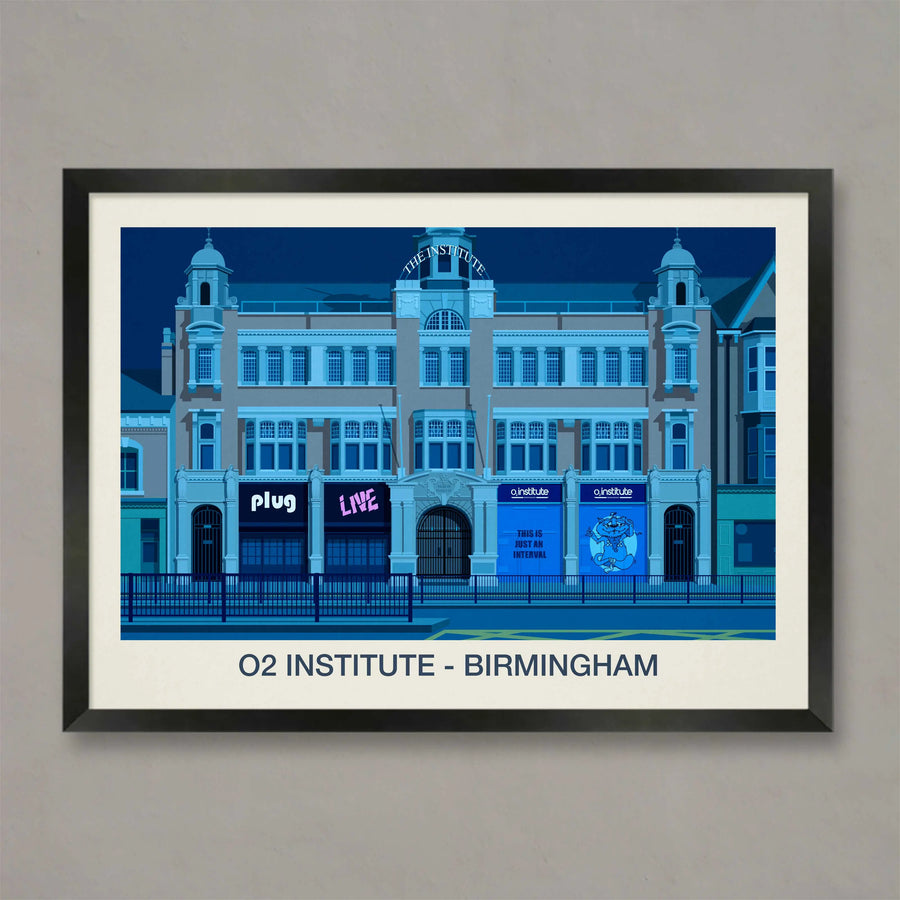 THE O2 INSTITUTE VENUE POSTER - Ski Poster & Art Prints - Shop Online ...