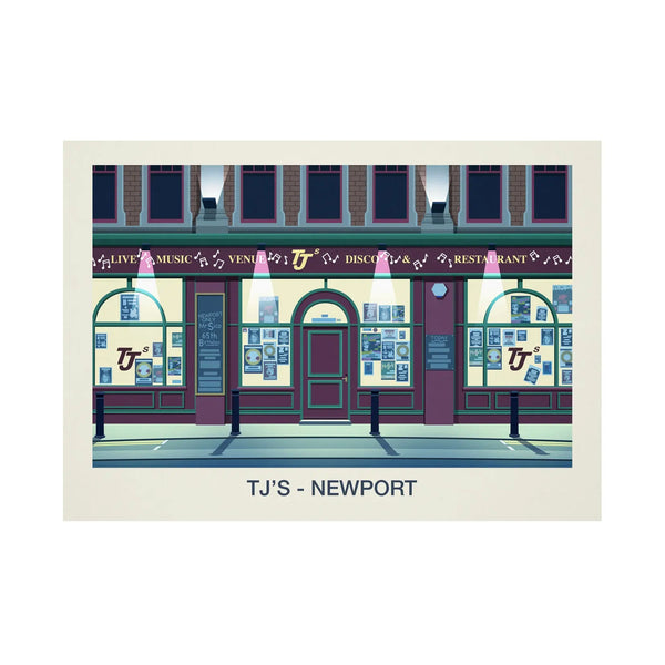 TJ's Music Venue Newport Poster
