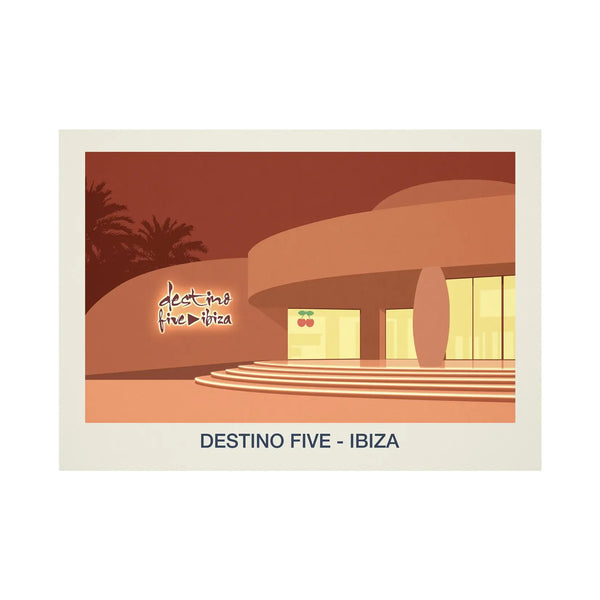 Destino Five Poster Steve Ash illustration