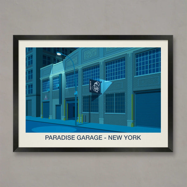 PARADISE GARAGE NIGHTCLUB POSTER