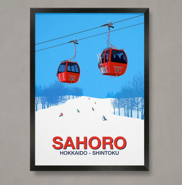 Sahoro Ski Resort Poster