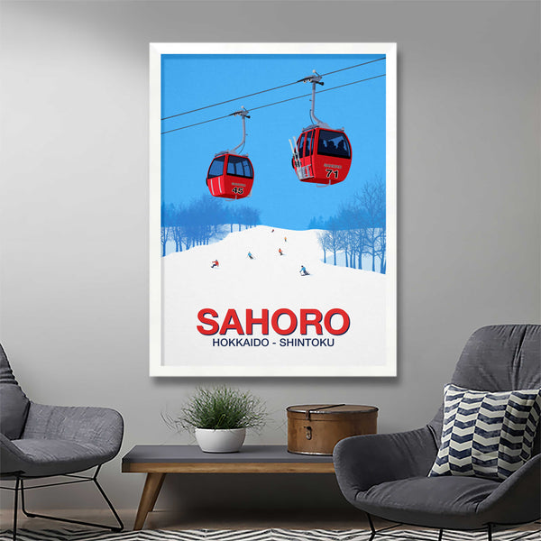 Sahoro Ski Resort Poster