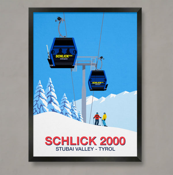 Affiche de ski de Squaw Valley