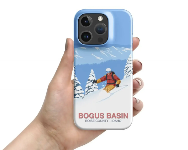 Ski Resort iPhone cases Steve Ash illustration