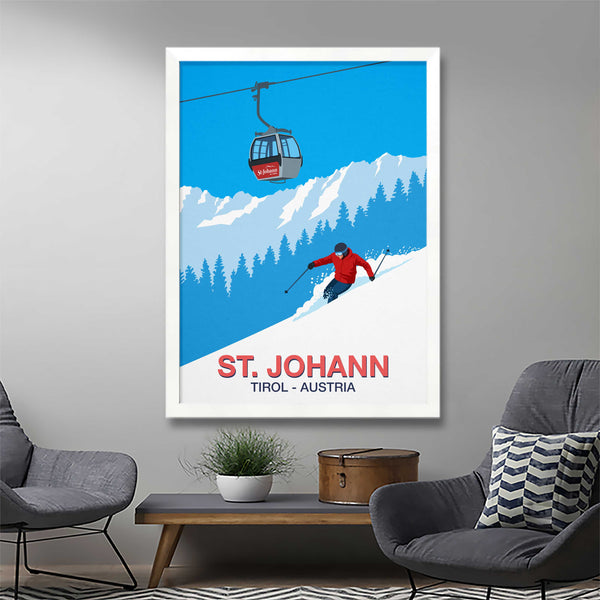 Affiche de ski Sportgastein
