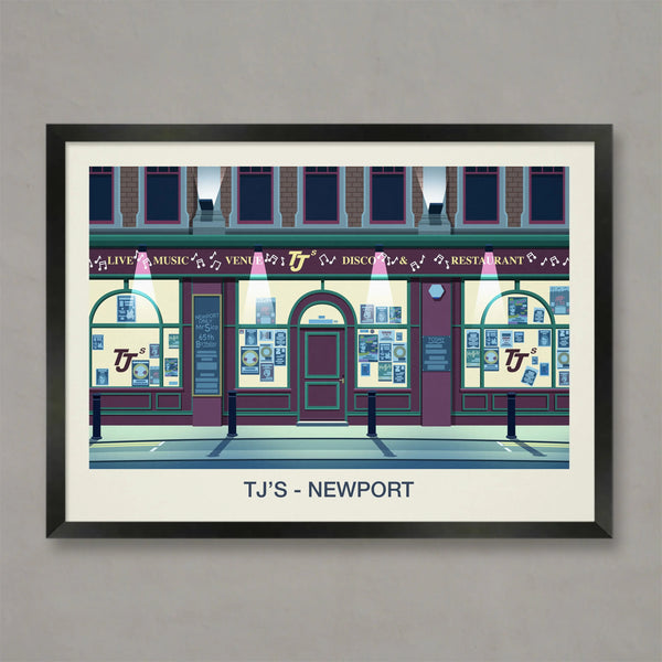TJ's Music Venue Newport Poster