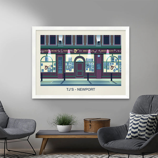 TJ's Music Venue Newport Poster