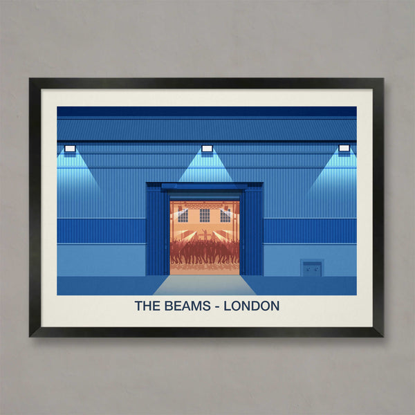 THE BEAMS VENUE POSTER