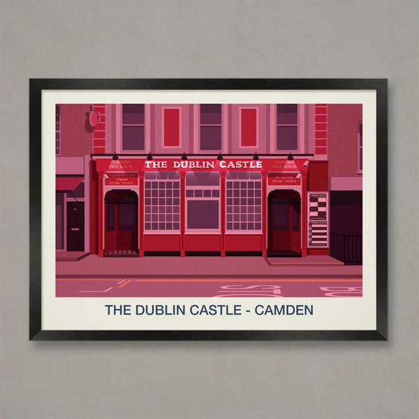 THE DUBLIN CASTLE VENUE POSTER