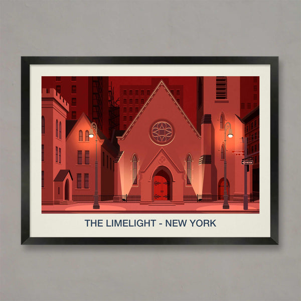 THE LIMELIGHT NIGHTCLUB POSTER