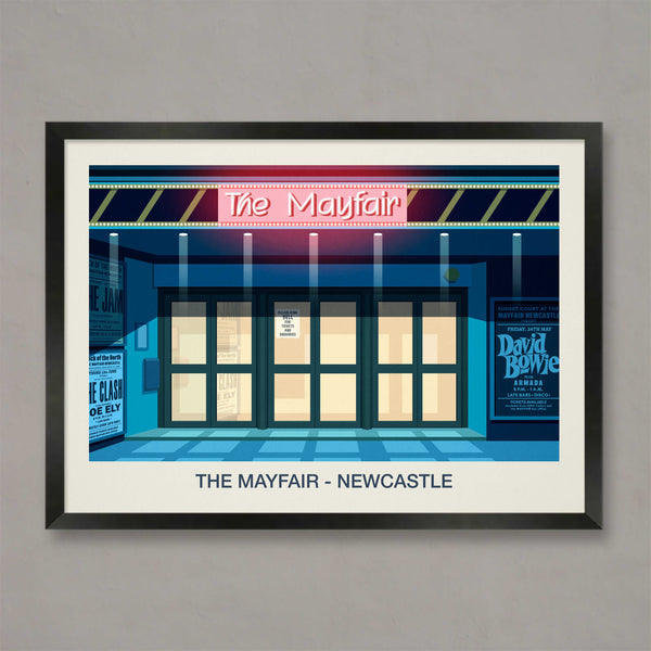 THE MAYFAIR VENUE POSTER