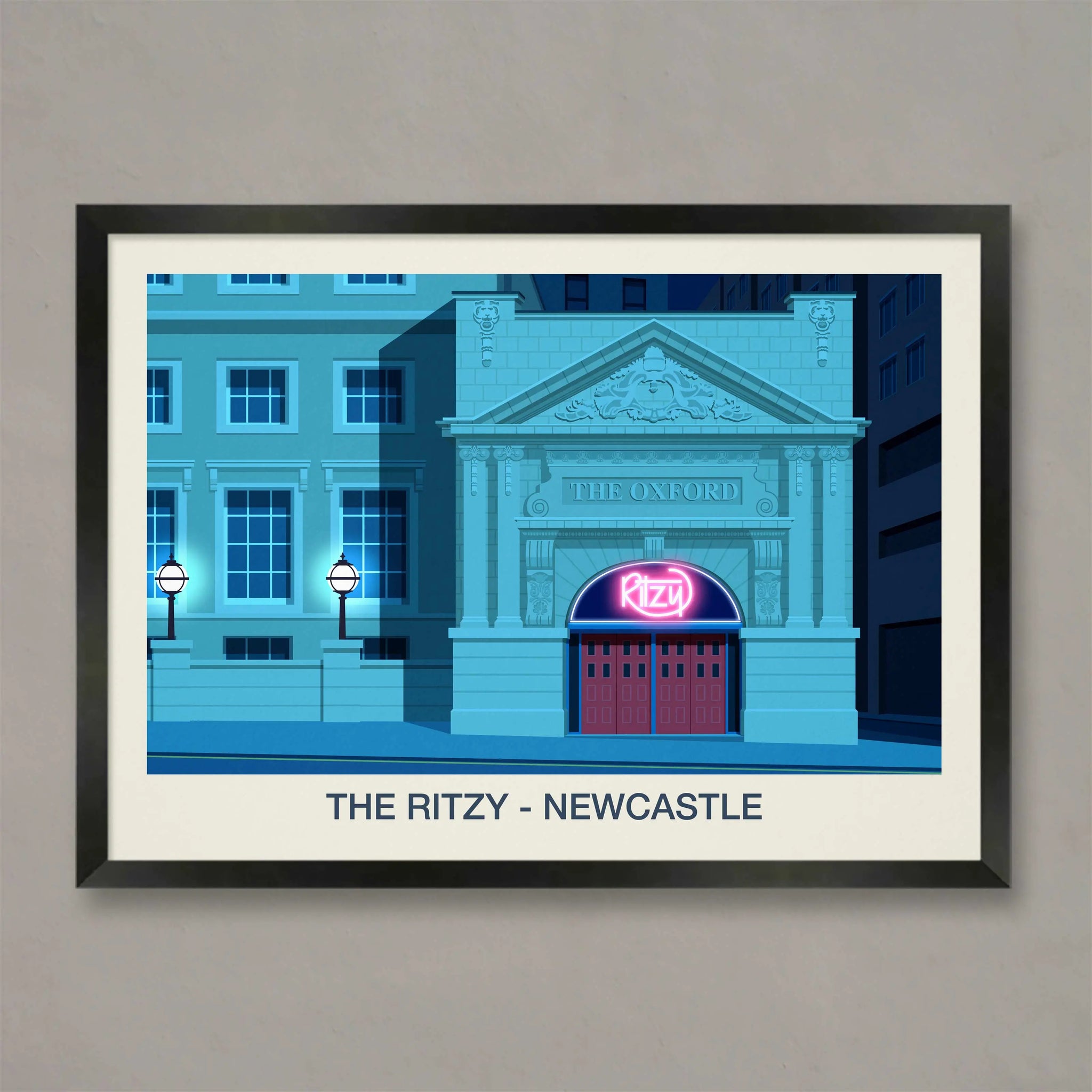 The Ritzy Nightclub - A Luxurious Night Out – Ski Poster & Art Prints ...