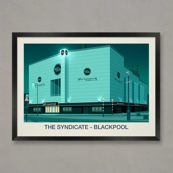 THE SYNDICATE NIGHTCLUB POSTER