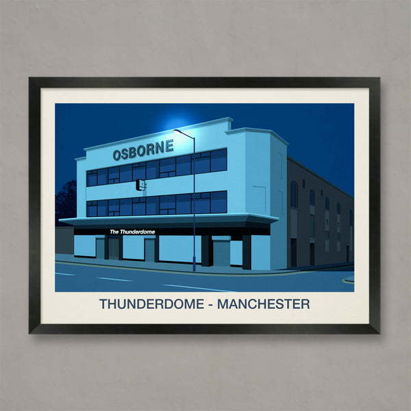 THE THUNDERDOME NIGHTCLUB POSTER