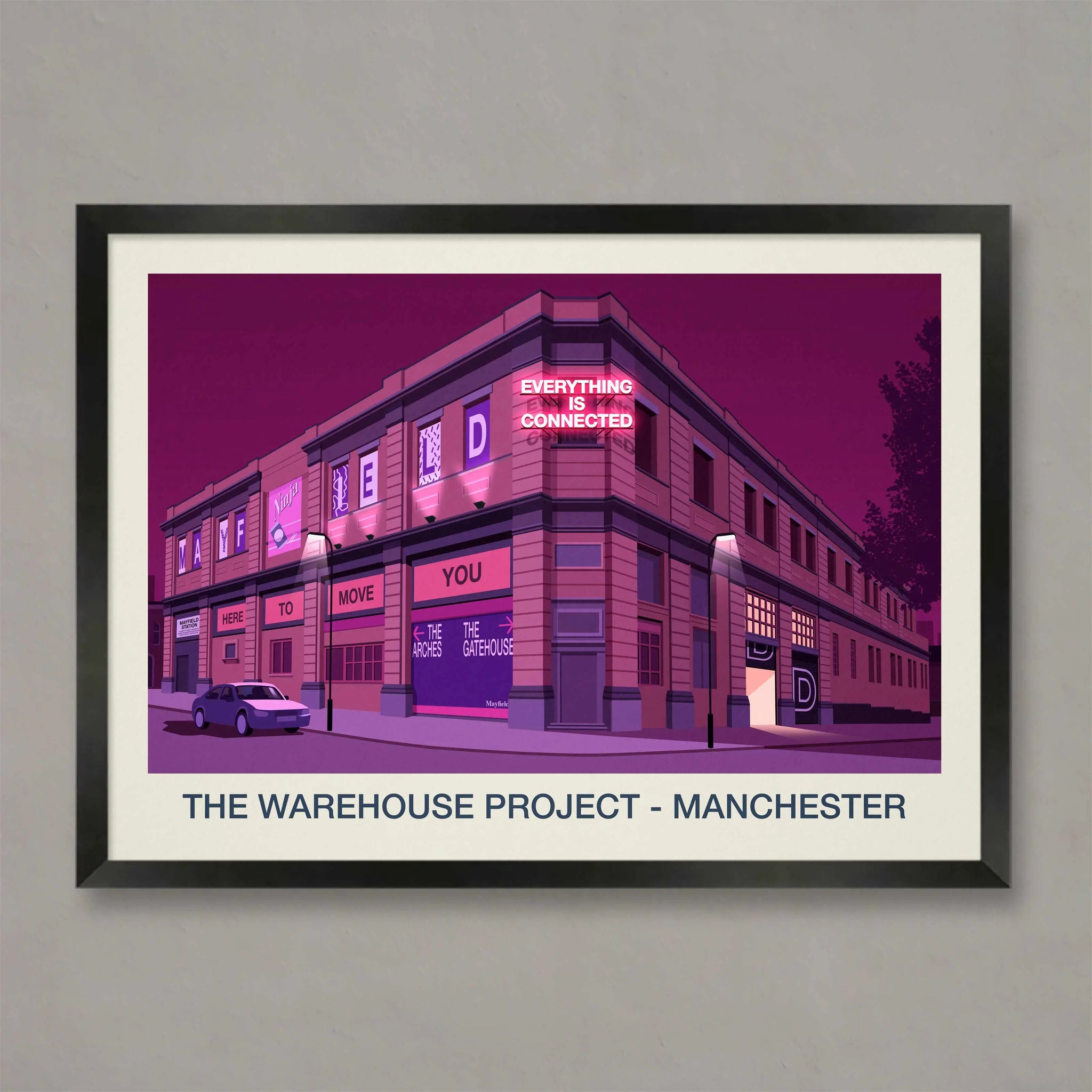Warehouse Project Vip THE WAREHOUSE PROJECT VENUE POSTER – Ski Poster & Art Prints - Shop ...