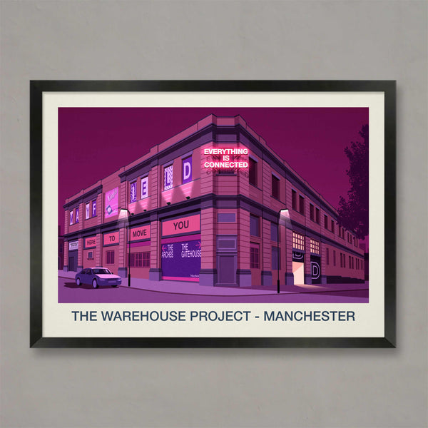 THE WAREHOUSE PROJECT VENUE POSTER