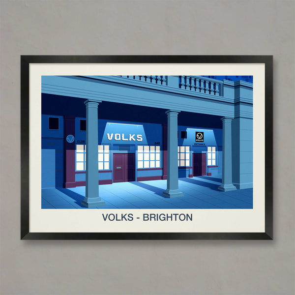 VOLKS NIGHTCLUB POSTER