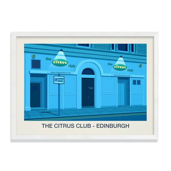 THE CITRUS CLUB POSTER Steve Ash illustration