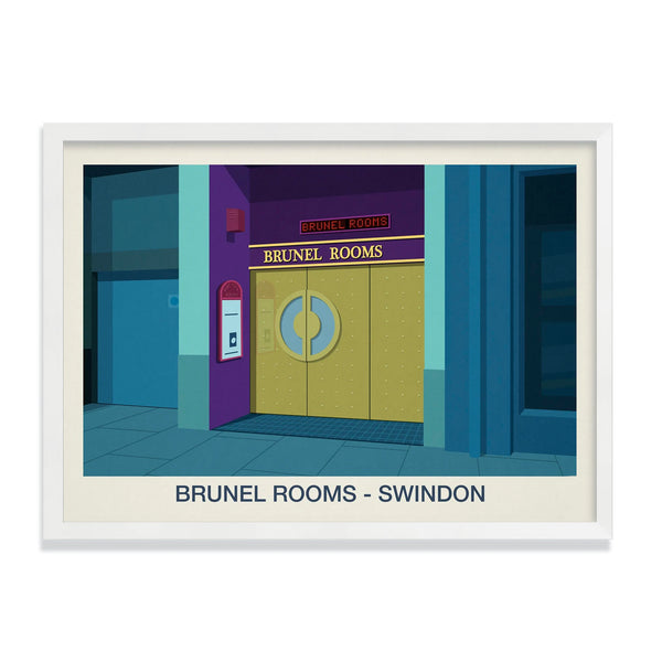 BRUNEL ROOMS NIGHTCLUB POSTER