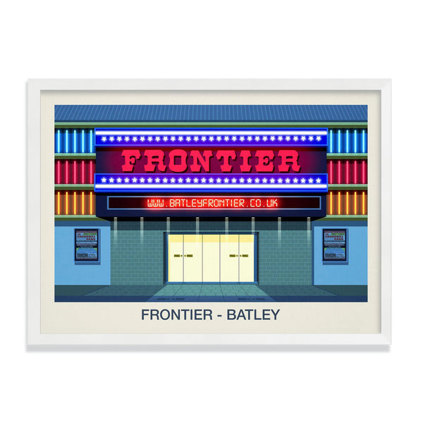 FRONTIER NIGHTCLUB POSTER