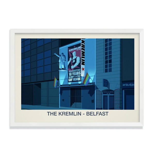 The Kremlin Nightclub Poster Steve Ash illustration