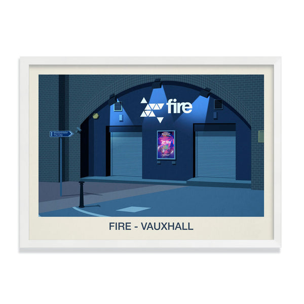 FIRE NIGHTCLUB POSTER