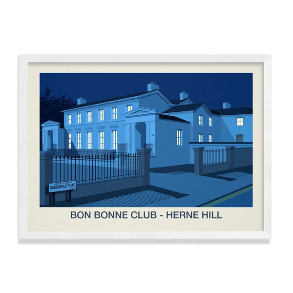 The Bon Bonne Club Poster Steve Ash illustration