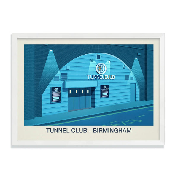 THE TUNNEL CLUB POSTER - Ski Poster & Art Prints - Shop Online | Steve Ash Illustration