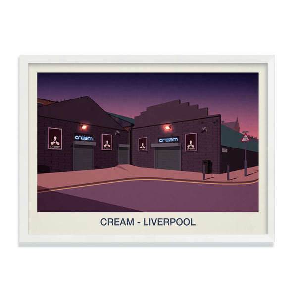 CREAM NIGHTCLUB POSTER