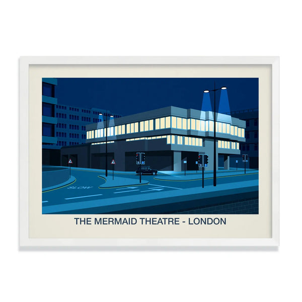 THE MERMAID THEATRE VENUE POSTER Steve Ash illustration