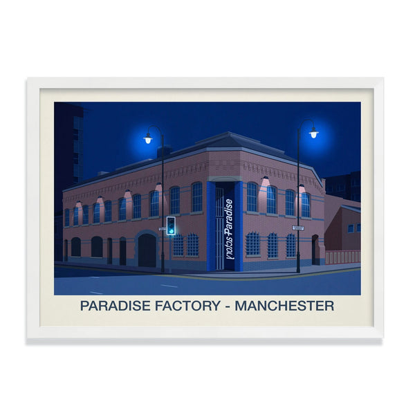 PARADISE FACTORY NIGHTCLUB POSTER