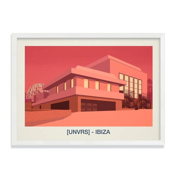 UNVRS NIGHTCLUB POSTER Steve Ash illustration