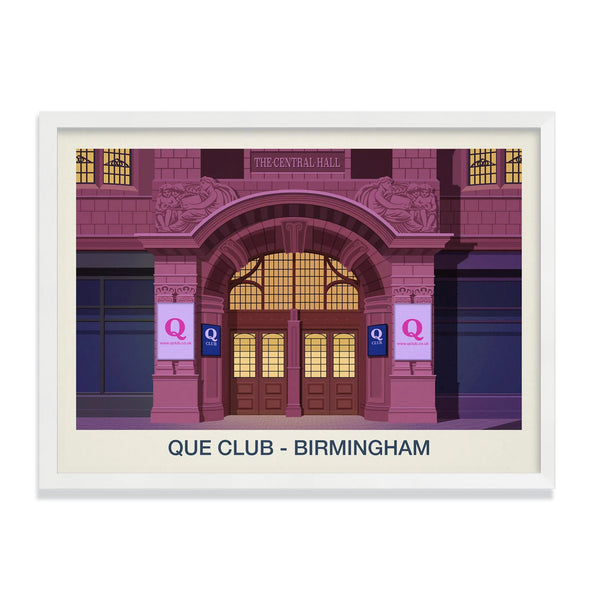 QUE CLUB POSTER