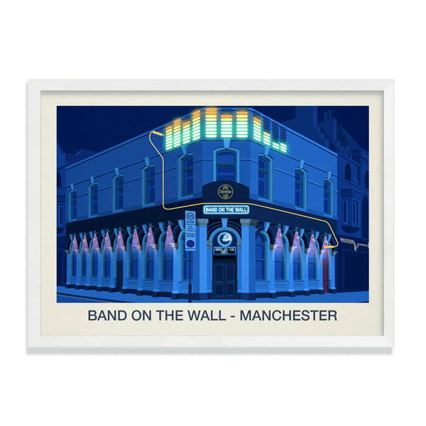 BAND ON THE WALL VENUE POSTER Steve Ash illustration