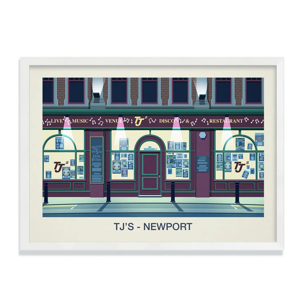 TJ's Music Venue Newport Poster