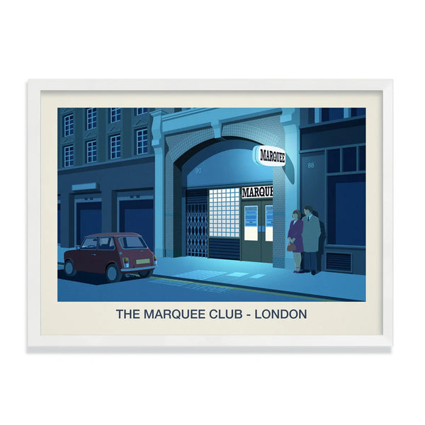 The Marquee Club Poster Steve Ash illustration