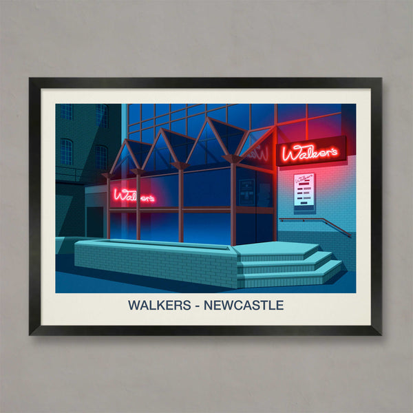 WALKERS NIGHTCLUB POSTER