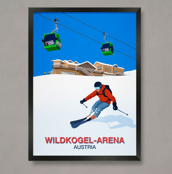 Affiche de ski de Squaw Valley